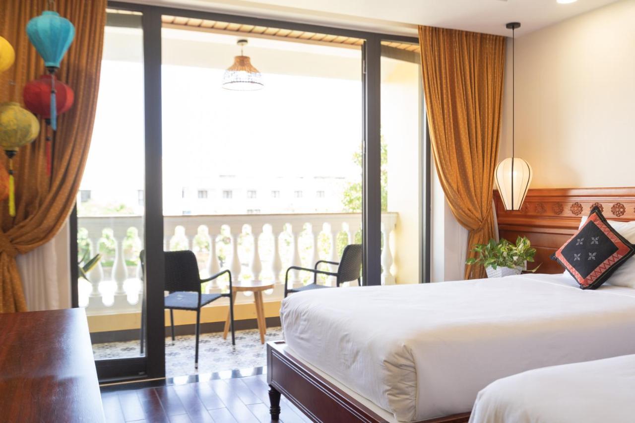 Virgo Villa Que Hoi An Bagian luar foto
