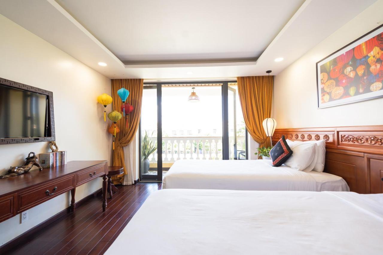 Virgo Villa Que Hoi An Bagian luar foto