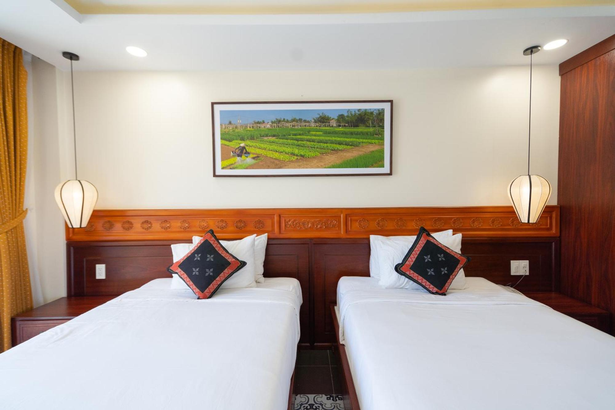 Virgo Villa Que Hoi An Bagian luar foto