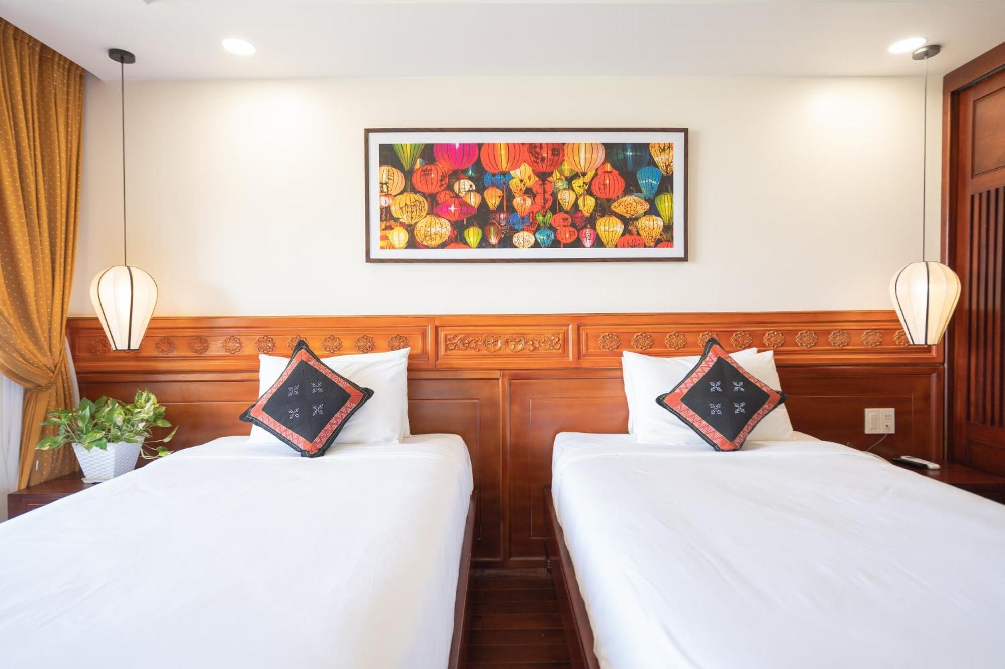 Virgo Villa Que Hoi An Bagian luar foto